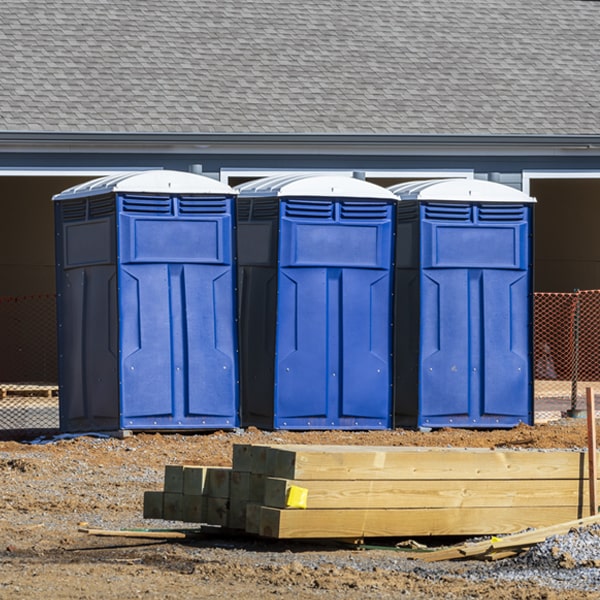 what is the expected delivery and pickup timeframe for the porta potties in Sheboygan Falls WI